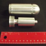 Weighted 40MM Round to Test Flight Characteristics.